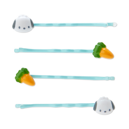 Sanrio｜Hairpin Set with Mascot Case - Forever Sanrio｜4 Pieces