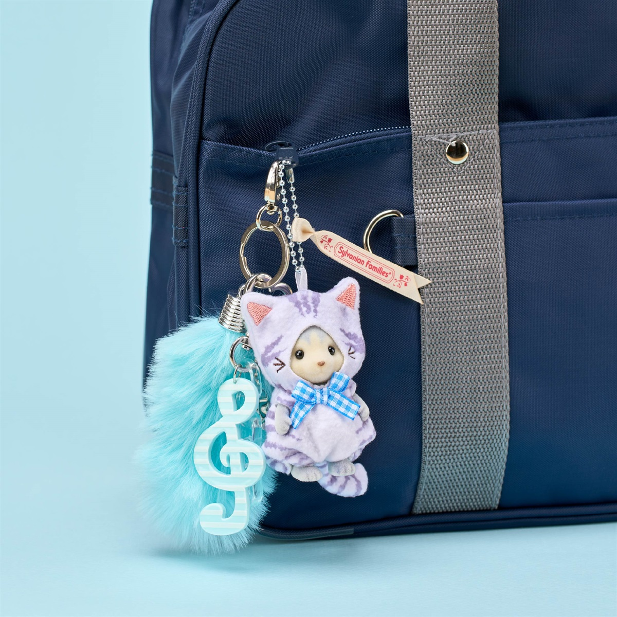 SylvanianFamilies｜Husky Girl Cat Costume Keychain
