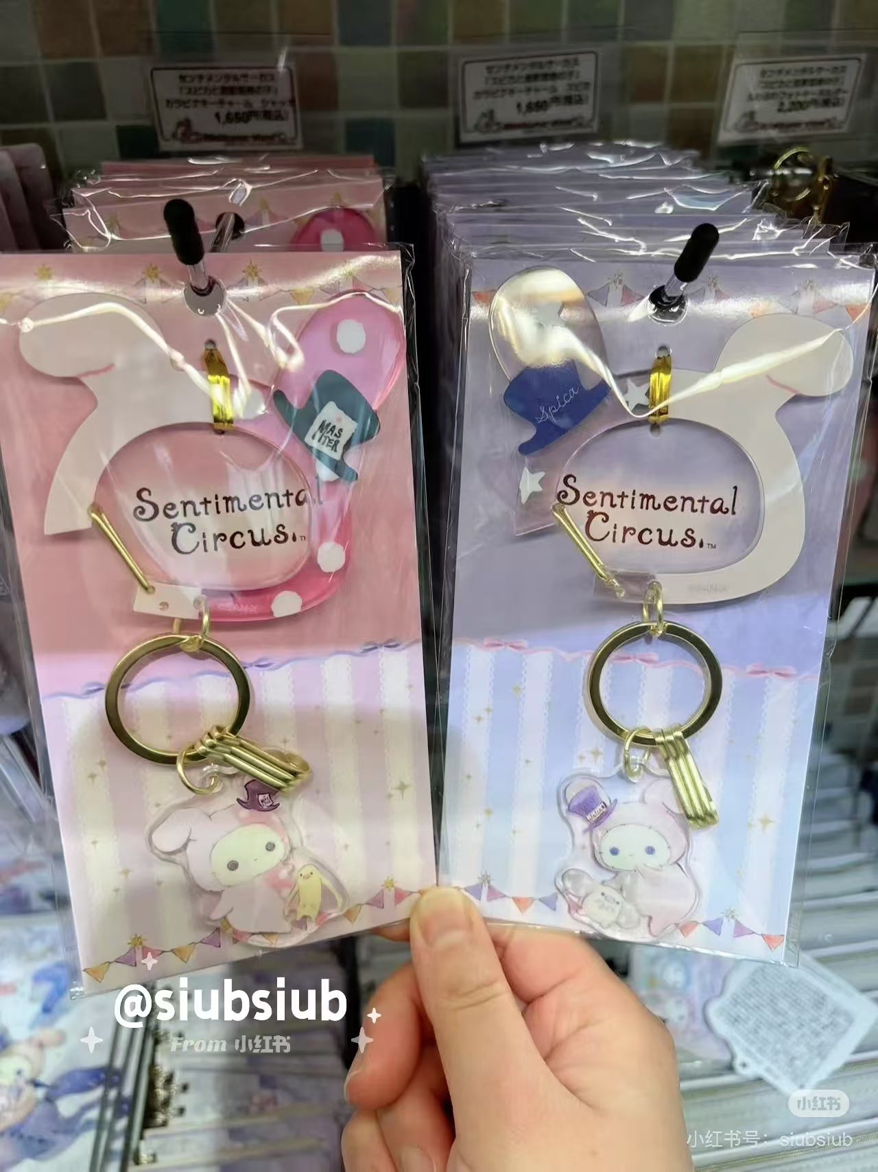 Sentimental Circus｜San-X Carabiner Key Charm - Sentimental Circus Spica : Spica and the Child of the Constellation｜160×85mm approx.