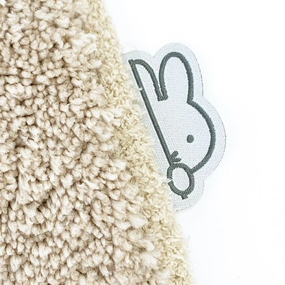 Miffy｜Bath Mat One Step Beige Bathroom Interior Foot Mat｜45cm x 60cm approx.