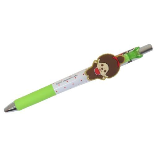 Monchhichi｜Gel pen with mascot｜12x150mm approx.
