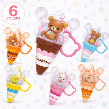 Rilakkuma｜candy mini ice cream cone keychain mystery bag/blind box/All 6 types｜1pcs