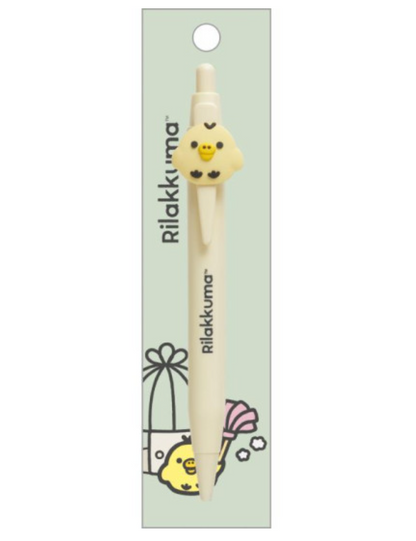 Rilakkuma轻松熊｜San-X Mascot Ball Pen - Kiiroitori / Basic Rilakkuma Favorite Things最爱的东西系列可爱角色圆珠笔｜芯0.7mm