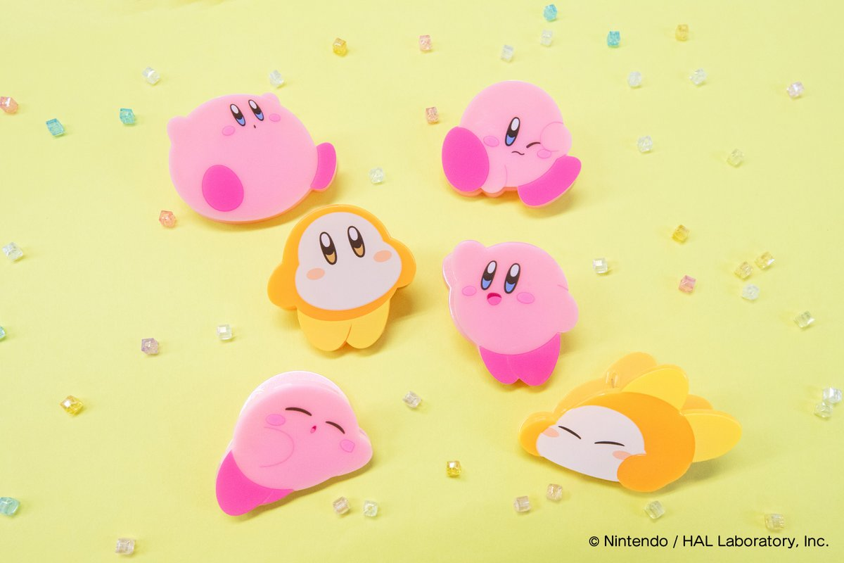 Kirby｜Kirby &amp; Waddle Dee Acrylic Clip mystery bag/blind box/All 6 types｜1pcs