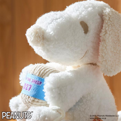 Snoopy｜Peanuts YEAR OF THE SHEEP 2027 Plush Dolls/Plush Toy｜H33 x W16 x D15cm approx.