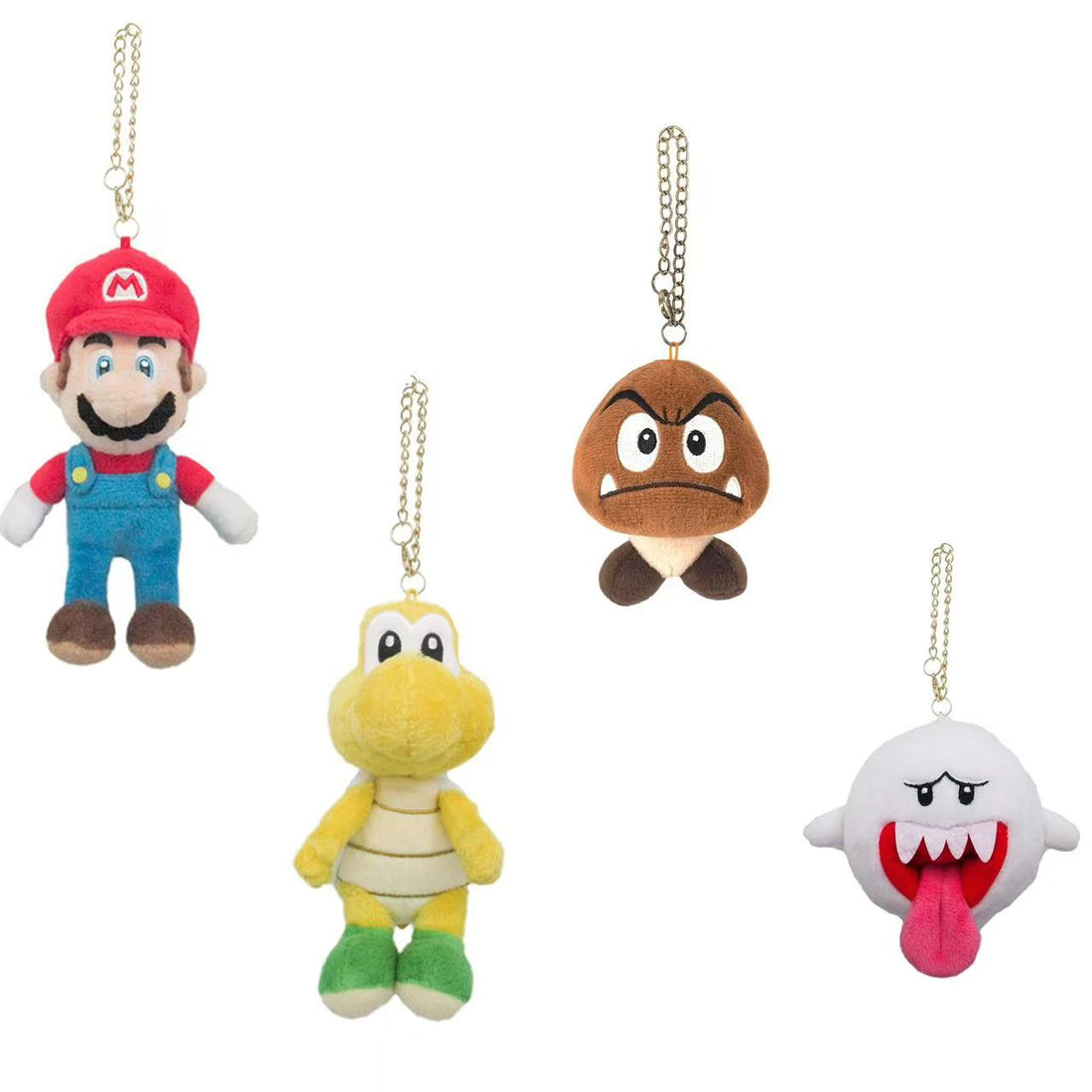 Nintendo｜San-ei Super Mario All Star Collection Mario Mascot Holder /Plush Keychaint｜90x80x155mm approx.