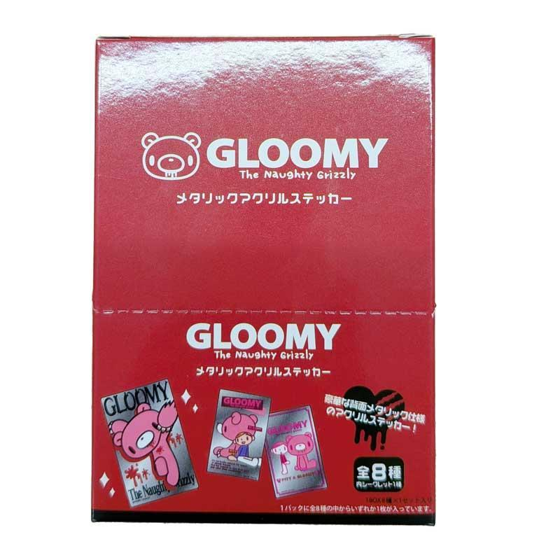 Gloomy Bear｜Metallic Acrylic Stickers mystery bag/blind box/All 8 types｜1pcs