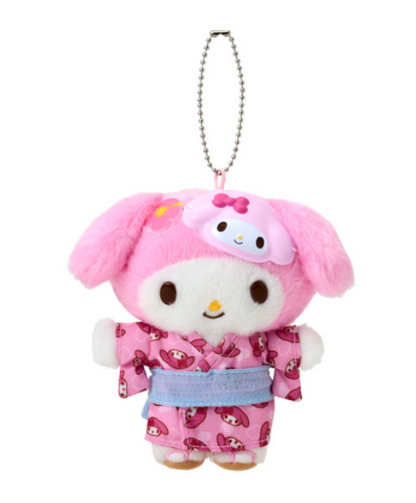 【limit 1】Sanrio｜Summer Festival Mascot Holder /Plush Keychain｜10×6.5×14cm approx.