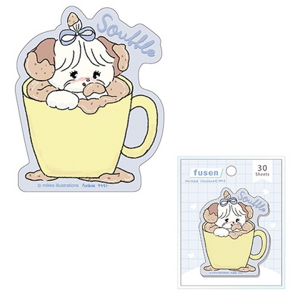 mikko illustrations｜Funbox Die-cut sticky notes｜30 Sheets