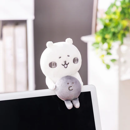 Nagano|Bear and Doll Sketch-style Plush Dolls/Plush Toy|H130×W80×D80mm approx.