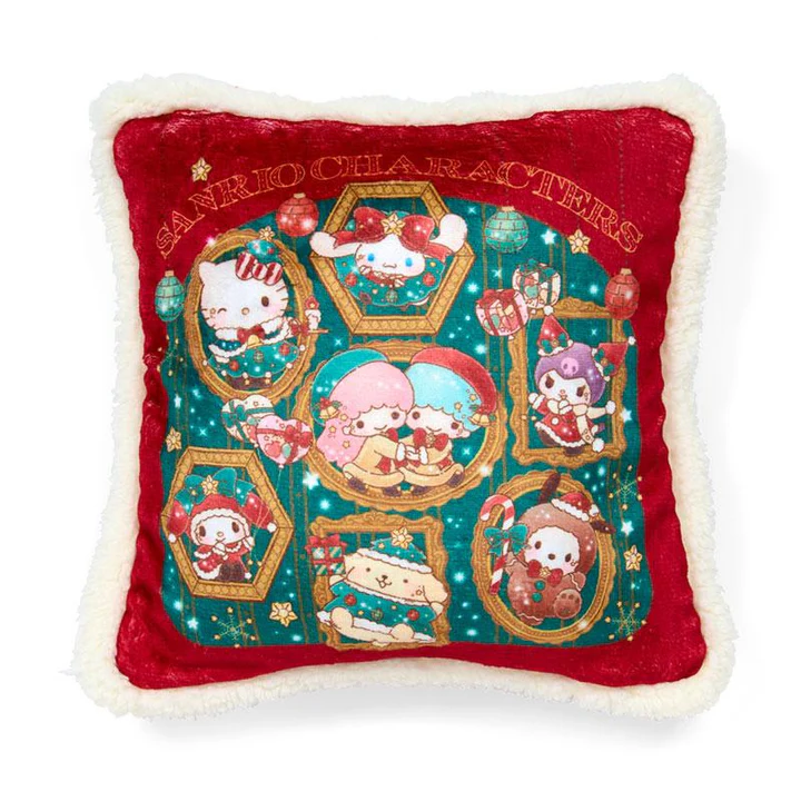 Sanrio｜Christmas Cushion Blanket｜W70×D2×H105cm approx.