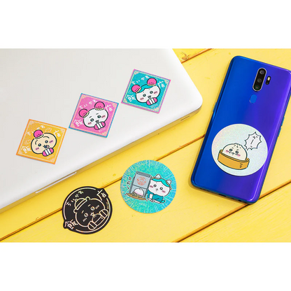 Chiikawa｜Chinese Diner Hologram Sticker｜H60×W60mm approx.
