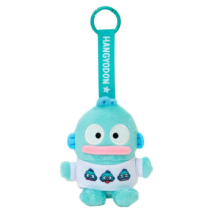 Sanrio｜Hangyodon &amp; Bad Badtz-Maru Funny Face Design Mascot Holder /Plush Keychain｜7 x 6 x 11.5cm approx.
