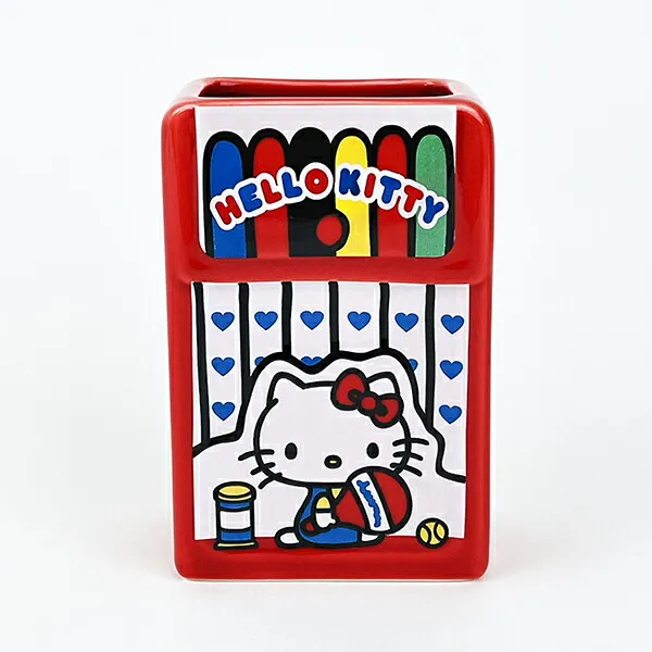 Sanrio｜Hello Kitty Pen Stand/Desktop｜10cm×6.5cm×5cm approx.