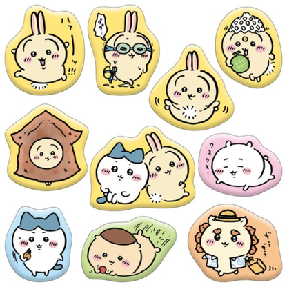 chiikawa｜Marshmallow Puffy Sticker｜10 piece