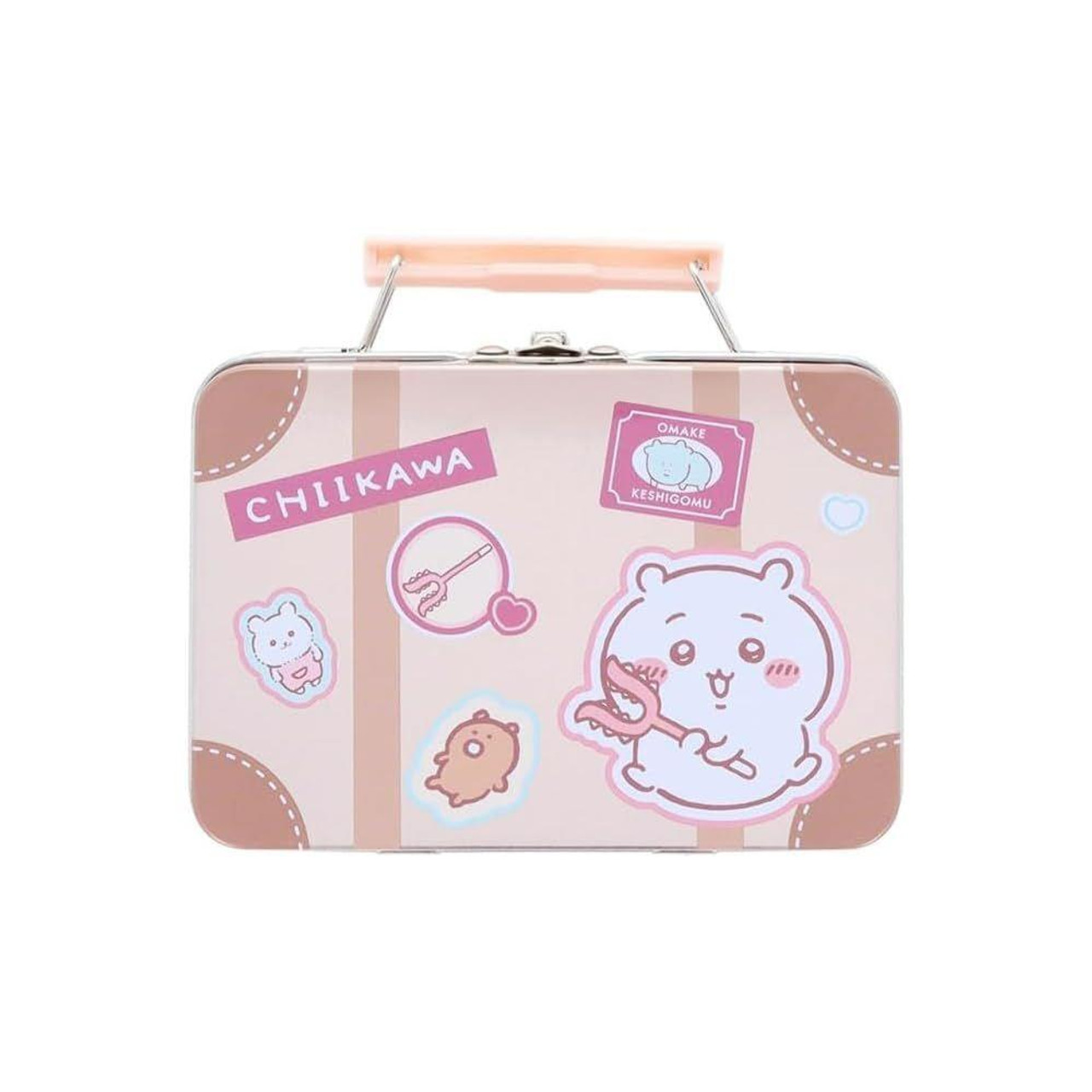 Chiikawa｜Travel Suitcase Can Case Mini Letter Set｜105×80×42mm approx.