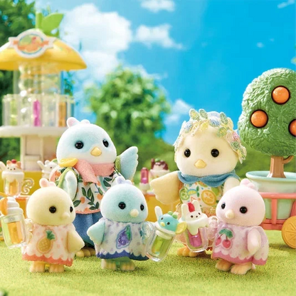 【limit 1】SylvanianFamilies｜Citrus Bird Family Set