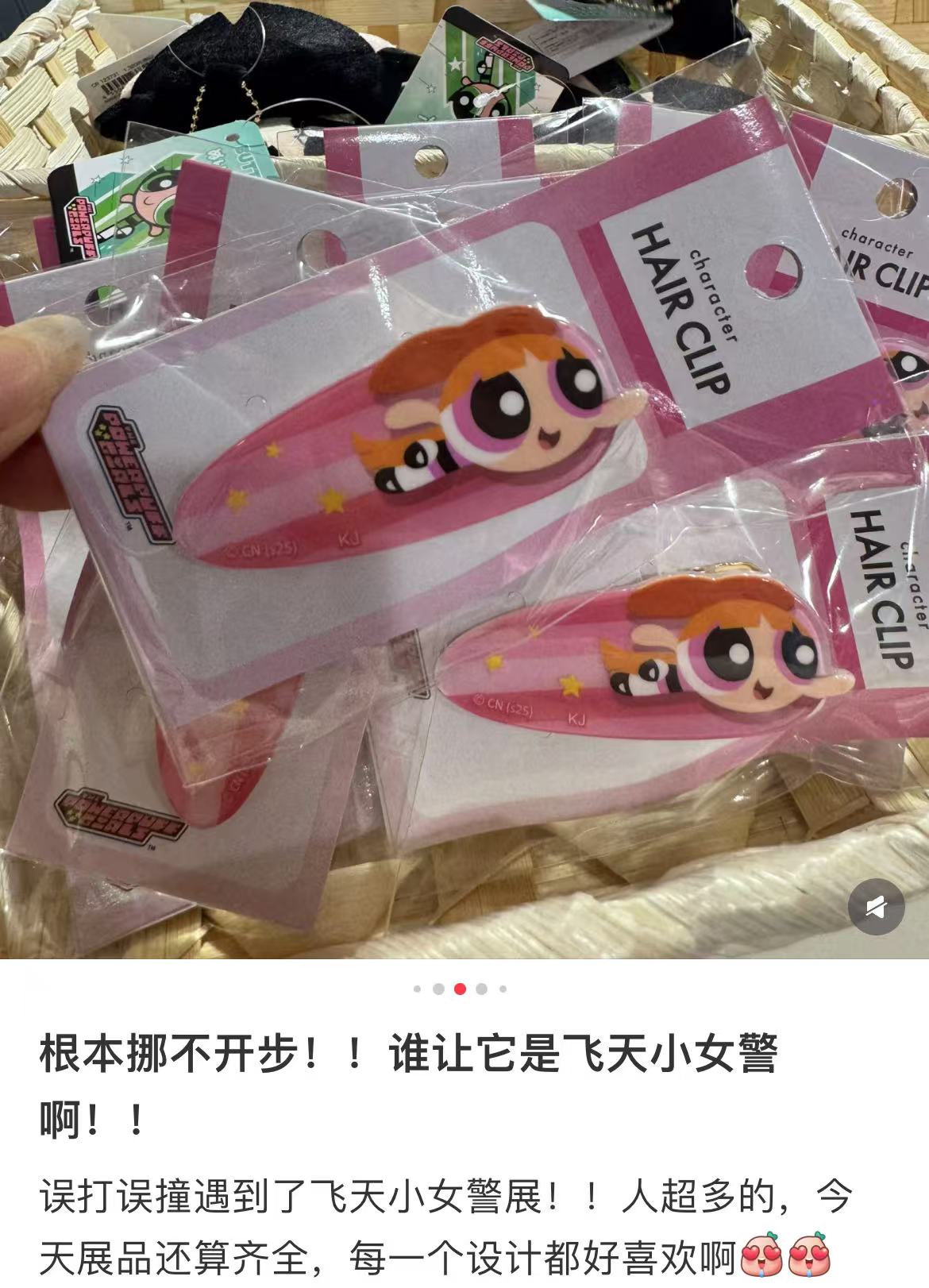 Powerpuff Girls｜Acrylic Hair Clip｜1 piece