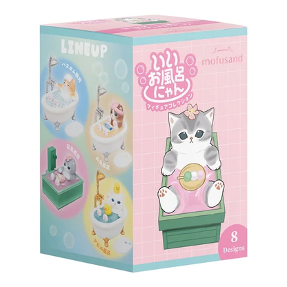Mofusand｜GPSBOX Nice Bath Meow Figure Collection mystery bag/blind box/All 8 types｜1pc