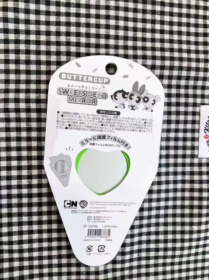 Powerpuff Girls｜Dessert Crepe Deco Mirror｜119×74mm approx.