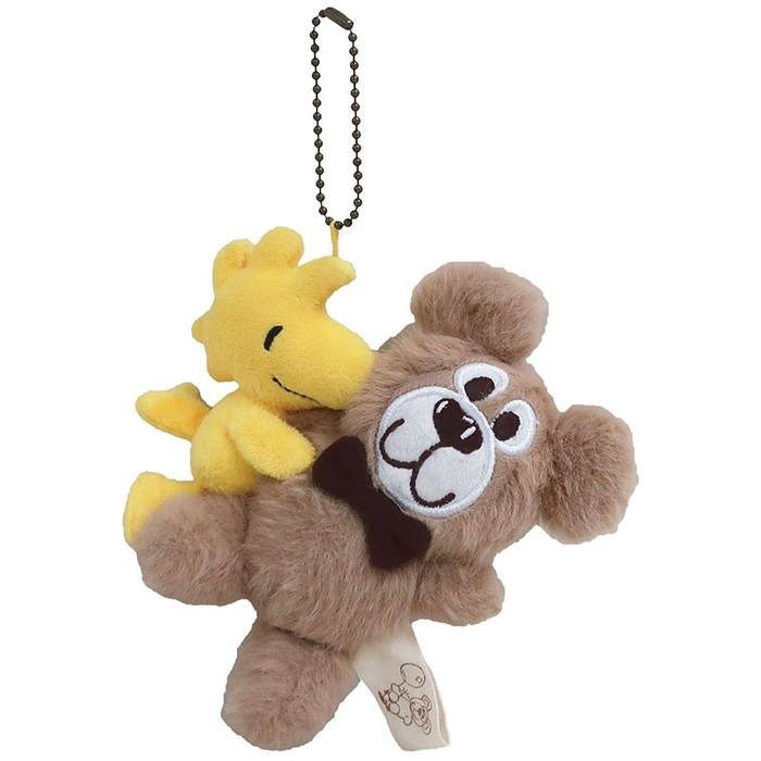Snoopy｜Peanuts Mascot Holder /Plush Keychain｜13cm×11cm×4cm approx.