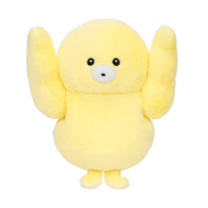 Nagano自嘲熊｜Characters Strong Nakama Fluffy Plush强壮肌肉迷你毛茸茸玩偶摆件/公仔/内有骨架和沙袋可摆造型｜約H150×W130×D70mm