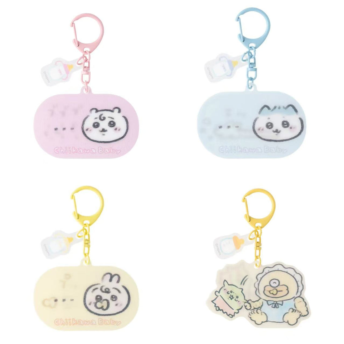 chiikawa|Chiikawa Baby Lenticular Keychain|H49×W70mm approx.