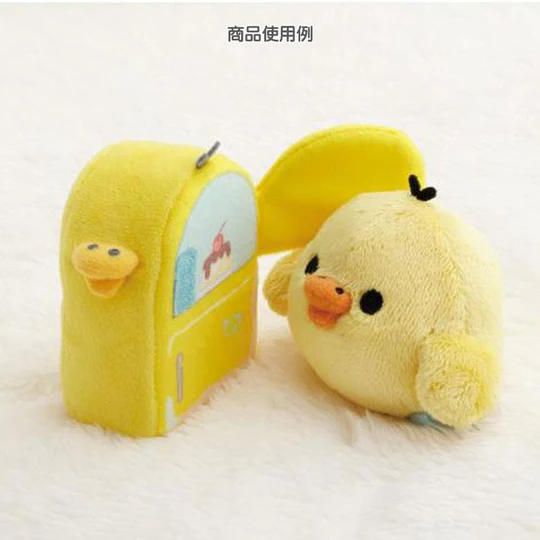 Rilakkuma轻松熊｜San-X Hand-held Plush/Wonderful House Sitting奇妙屋可爱场景毛绒玩偶摆件/手玉｜约60×80×55mm