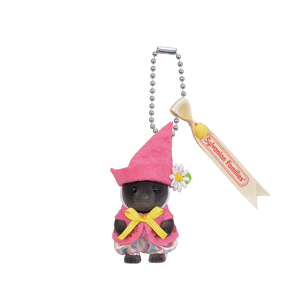 SylvanianFamilies｜Baby Mole Wearing a Triangle Hat Keychain