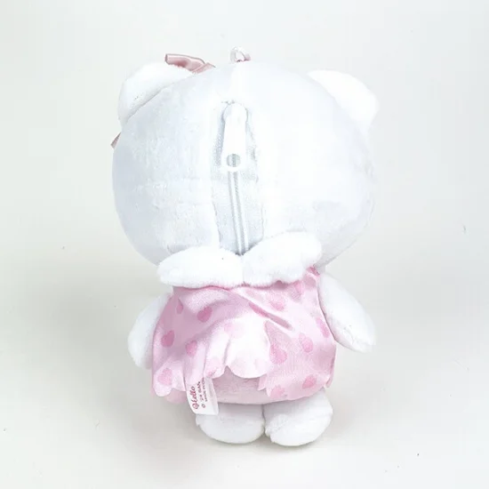 Sanrio三丽鸥｜keychain pouch 天使爱神系列挂件/背面带小拉链包｜约14cm x 13cm x 4cm