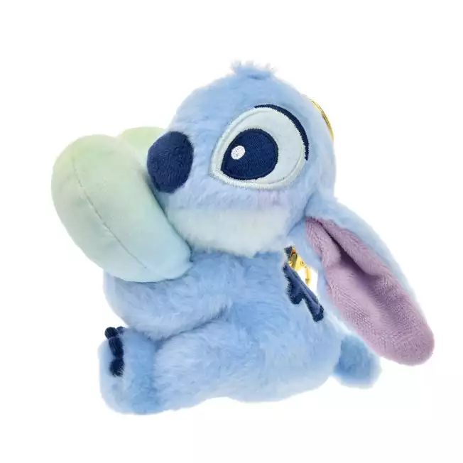 Disney迪士尼｜Plush Keychain - Gradient Smiling Hug东迪抱渐变爱心系列超治愈毛绒玩偶挂件/包挂｜ 约高さ13×幅11.5×奥行き9cm