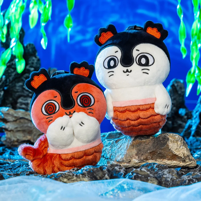 chiikawa｜Movie Mascot Holder /Plush Keychain｜H110 x W90 x D50 mm approx.
