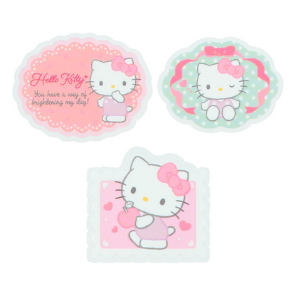 Sanrio三丽鸥｜Sticker Hello Kitty凯蒂猫半透明烫金贴纸套装｜30枚入