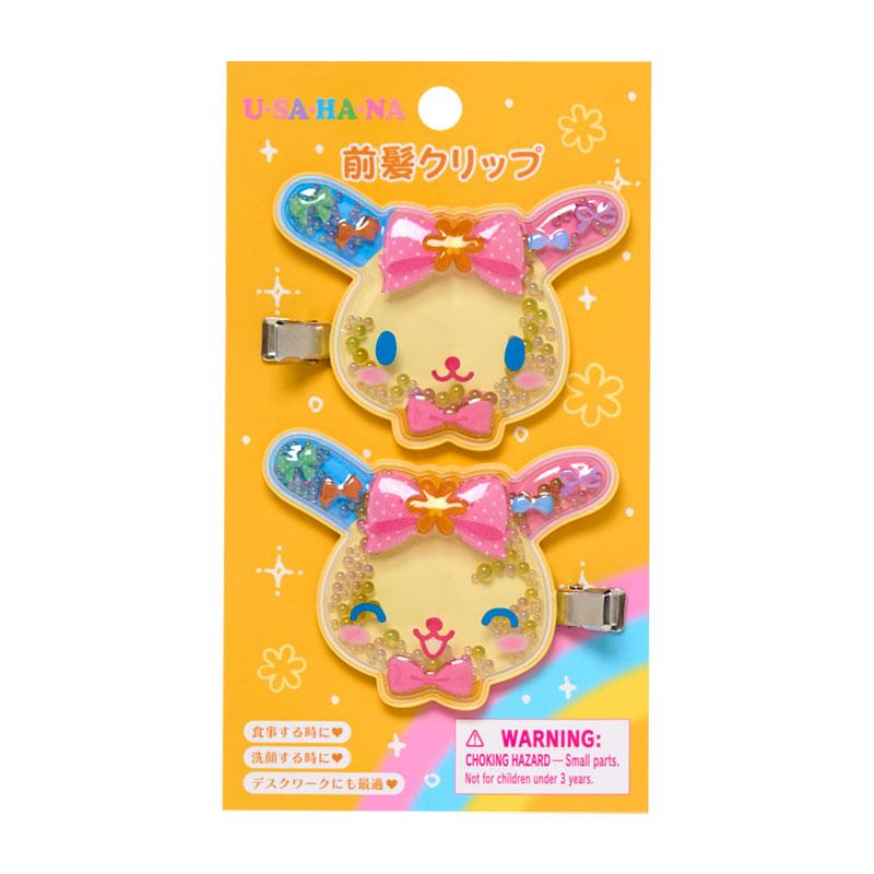 Sanrio｜Usahana Always Loved Bangs Clip Set｜6.8×1.2×5.2cm approx.