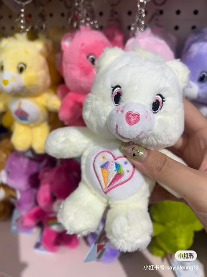 Care Bears｜ Love A Lot Bear Nakajima Mascot Holder /Plush Keychain｜100×140×70mm approx.