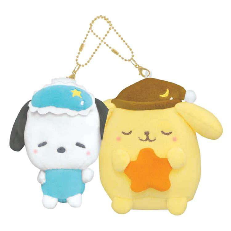 Sanrio｜Good Night Nico Mascot Holder /Plush Keychain｜160×160×70mm approx.