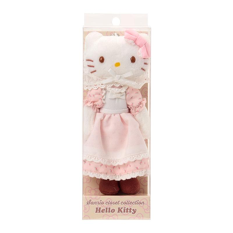 Sanrio｜Hello Kitty Long legs Closet Collection Mascot Holder /Plush Keychain｜W7×D3.5×H16.5cm approx.