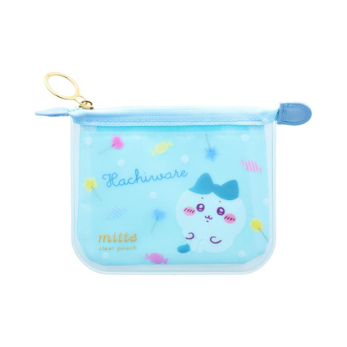 chiikawa｜Clear Mini Flat Pouch "mitte"｜H100×W170×D10mm approx.
