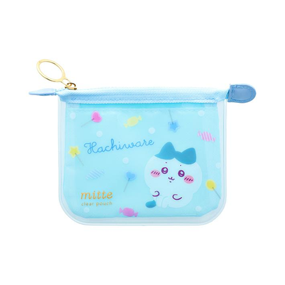chiikawa｜Clear Mini Flat Pouch "mitte"｜H100×W170×D10mm approx.
