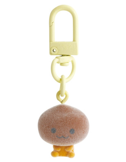 Sanx｜Petit Rinko Petit Flocky Mascot Keychain/Keyring｜24×22×22mm approx.