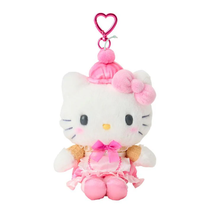 Sanrio｜Dreamy Ice Cream Mascot Holder /Plush Keychain｜11×8×19cm approx.