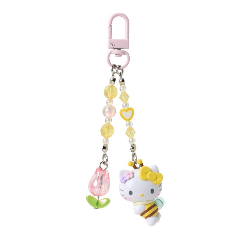 Sanrio｜Flower-Loving Hachi Keychain/Keyring｜40 x 20 x 80mm approx.