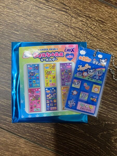Angel Blue｜Tile Sticker Style Keychain mystery bag/blind box/All 6 types｜1pc