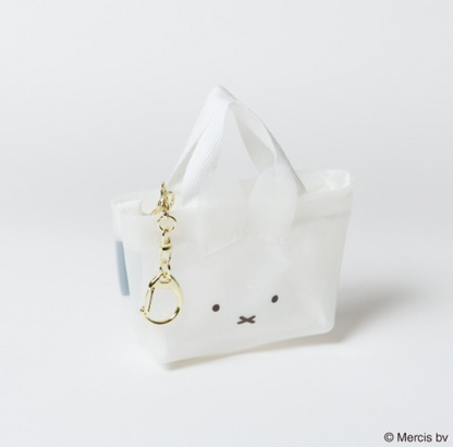 Miffy｜Ear Mini Clear Tote Coin Pouch Keychain｜H120 x W115 x D45mm approx.