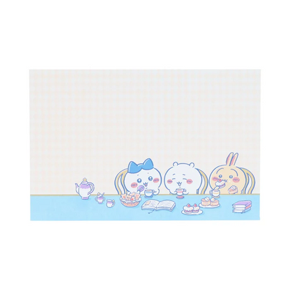 Chiikawa 吉伊卡哇｜Wonder tea time爱丽丝梦游仙境下午茶系列信封信纸套装｜约H147 x W97 x D3mm