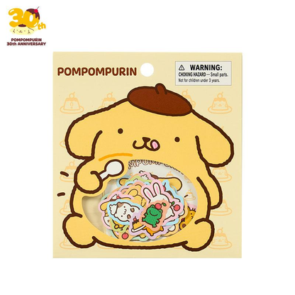 Sanrio｜PomPomPurin 30th Anniversary Sticker Set｜26 piece