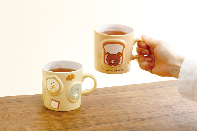Sanx｜Bakery Ceramic Mug｜90×Φ95mm approx.
