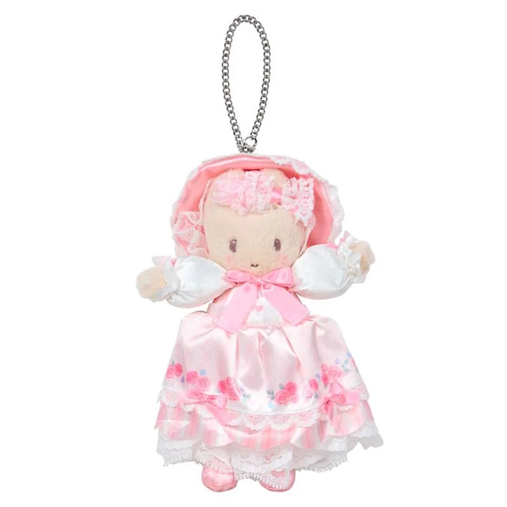 Sanrio｜Fairy Tale Party Frills Lace Dress Mascot Holder /Plush Keychain｜80×30×15mm approx.