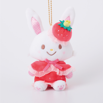 Sanrio｜Strawberry Crown Mascot Holder /Plush Keychain｜H10cm approx.