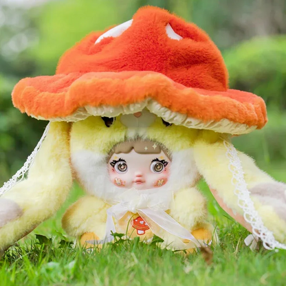 NOMMI Mushroom Hat 400% Big Doll Series vinyl Plush Blind Box